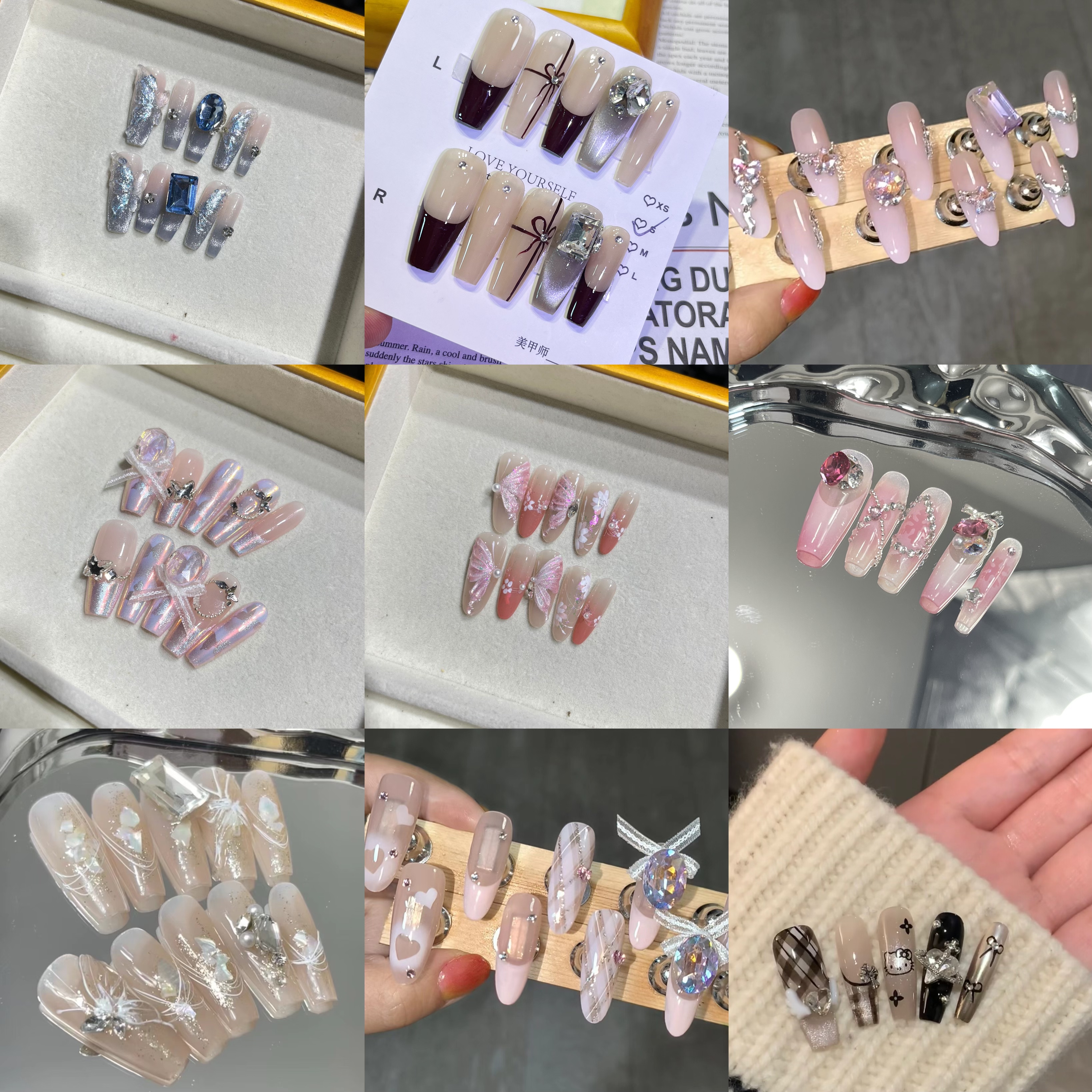 纯手工美甲穿戴甲
