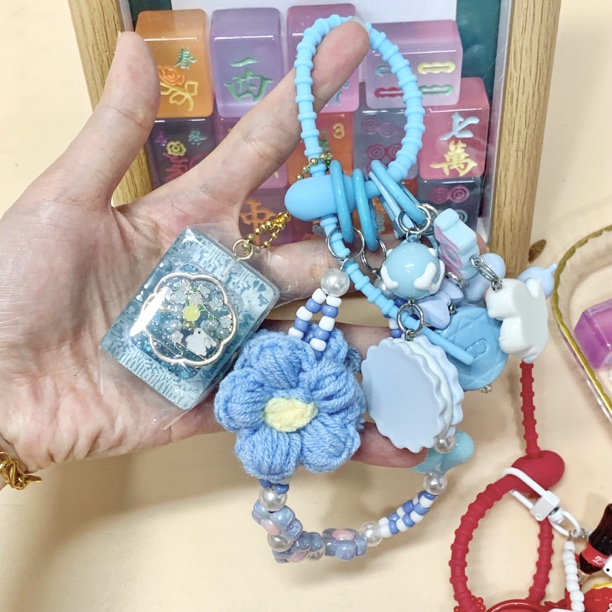 cc爱捣腾直播专用 钥匙扣选款 单牌选款钥匙扣挂件书包高档精致