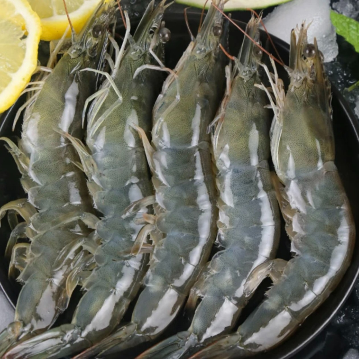 大海虾40-50规格海洋大虾新鲜大对虾 净重3斤/盒