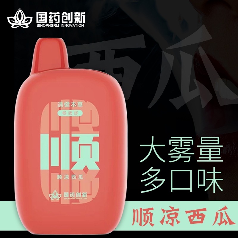 雾化国药创新电子润喉瓶水果味吸雾器成人吸入式口吸大雾量新升级