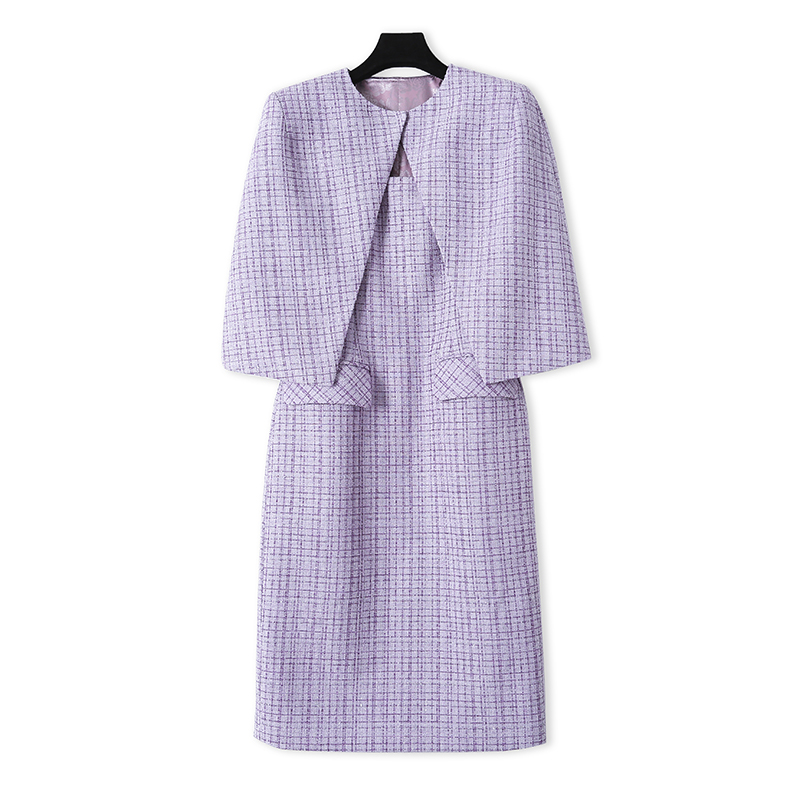 小香风两件套连衣裙CEA3039