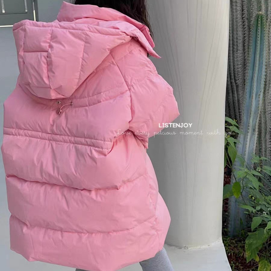 韩货童装冬季保暖时尚羽绒服亲子加厚白鸭绒羽绒服男童女童羽绒服