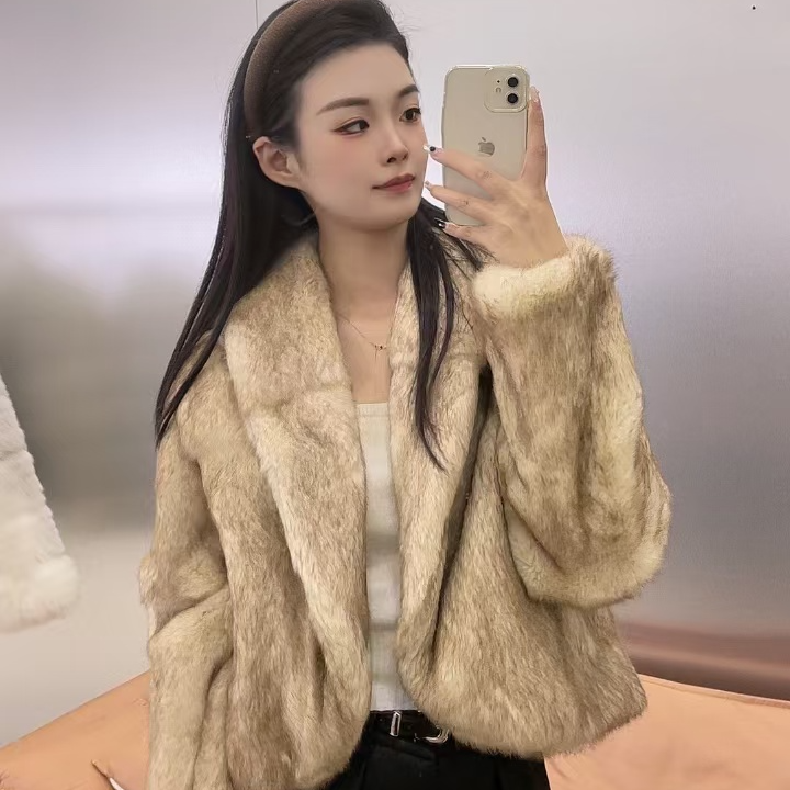 【安卡】2024【八音盒】2024安哥拉长兔毛冬季外套