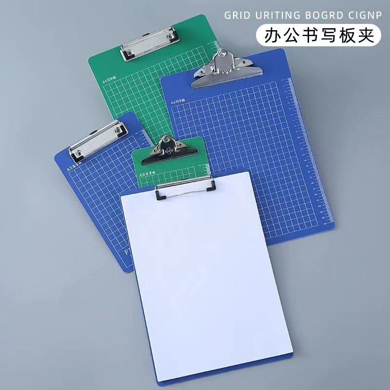 办公夹板a4纸板夹加厚写字板票据夹悬挂式菜单方便蝴蝶夹文件板夹