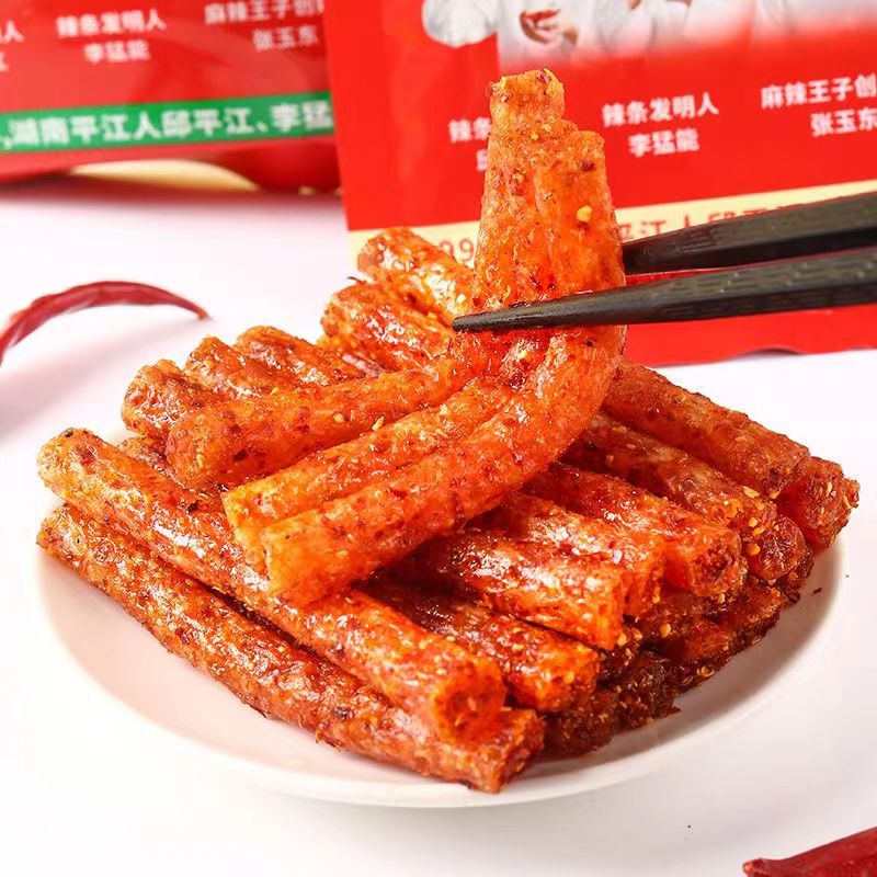 大礼包网红爆款湖南麻辣味解馋零食小吃休闲食品油炸散装地道口味