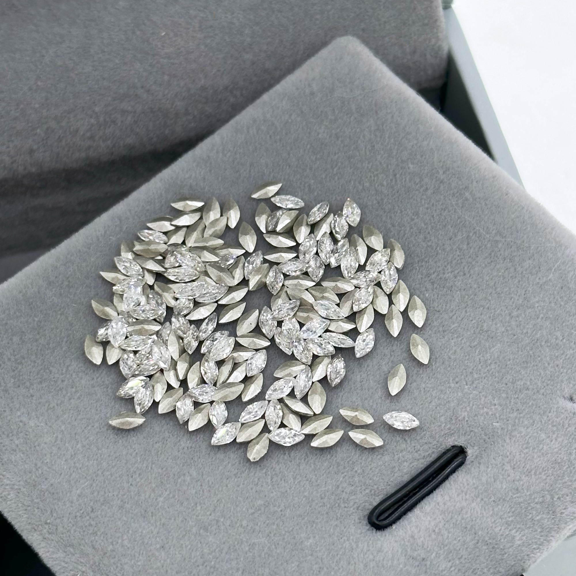 强推！【超高品巨闪锆石填缝】平底尖底迷你锆石【满15包邮】