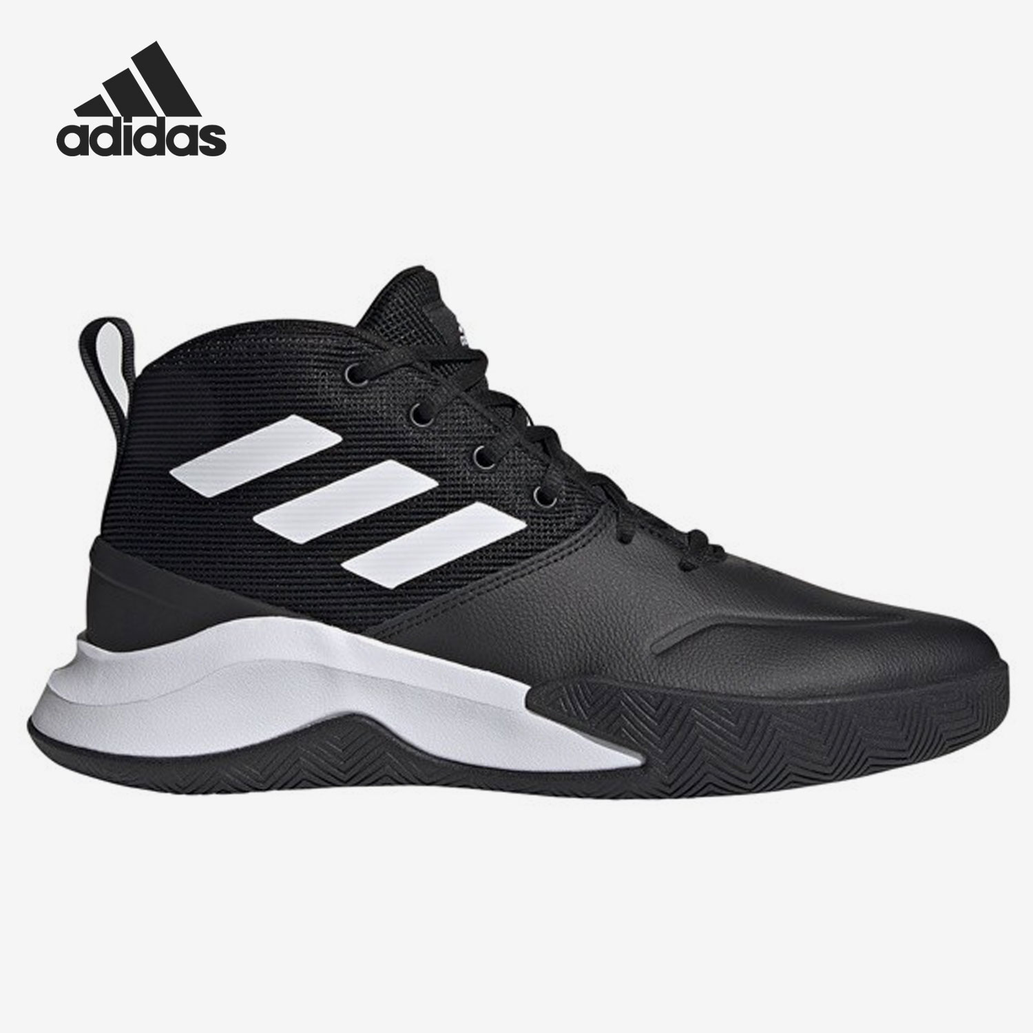Adidas/阿迪达斯OWNTHEGAME男子运动网面实战篮球鞋FY6007