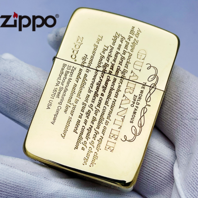 ZIPPO/之宝zippo打火机正品1941黄铜雕刻军机说明书-个性礼物DYJ1