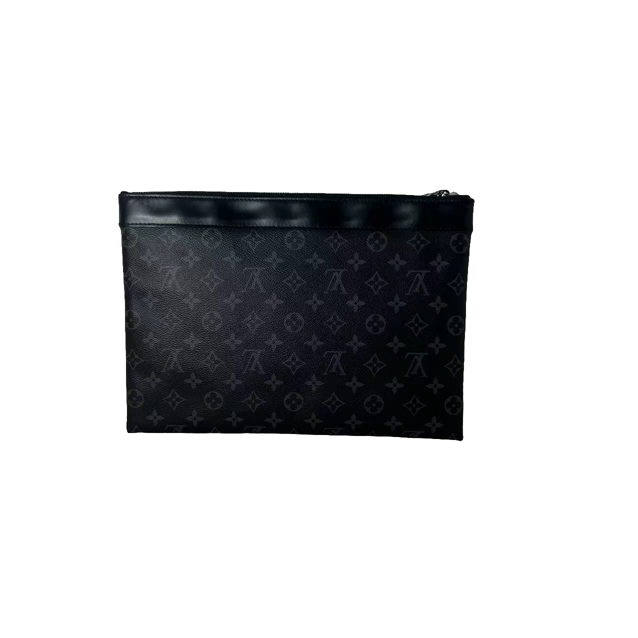 95新 LouisVuitton/路易威登 男士 时尚经典黑色印花手拿包/ 0222