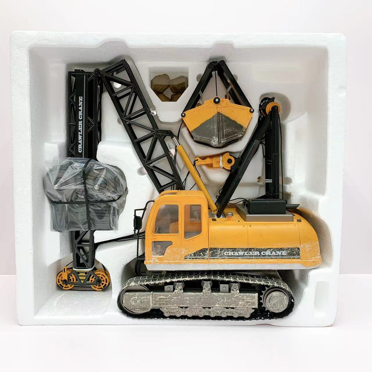 HOBBY 动力模型塔式遥控起重机 遥控吊车做旧版遥控全比例工程车