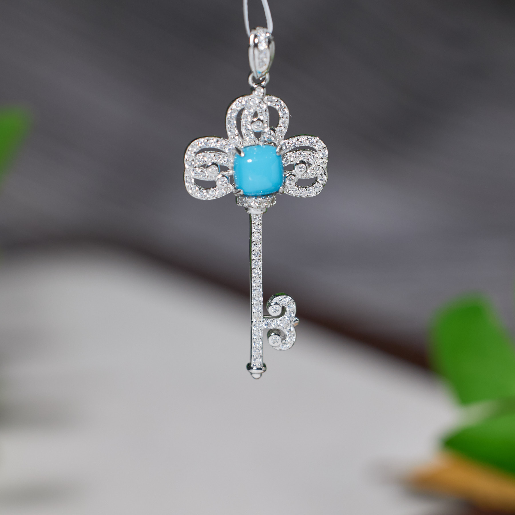 玉峰珠宝丨安娜【星籁】美松吊坠卡5+*S925镶嵌*W5168多样性发其一