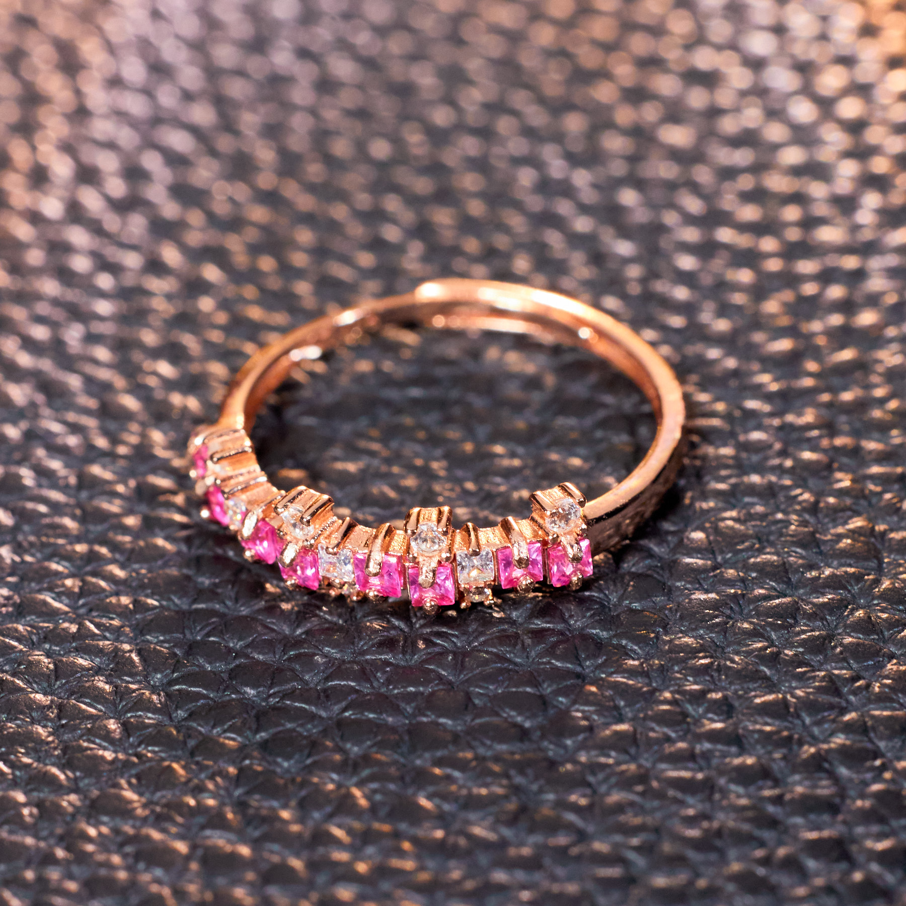 【玉峰珠宝丨安娜严选】彩蓝宝戒指S925银【N5511】多样性发一