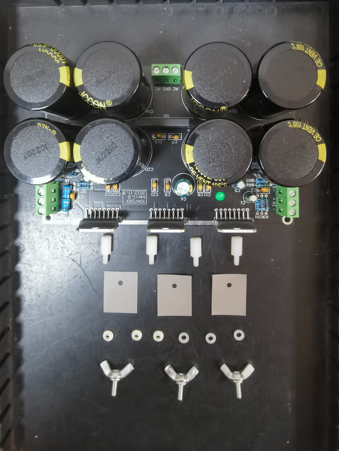 TDA7293三并联单声道功放板，大功率高保真AB类放大 拍前必看详情