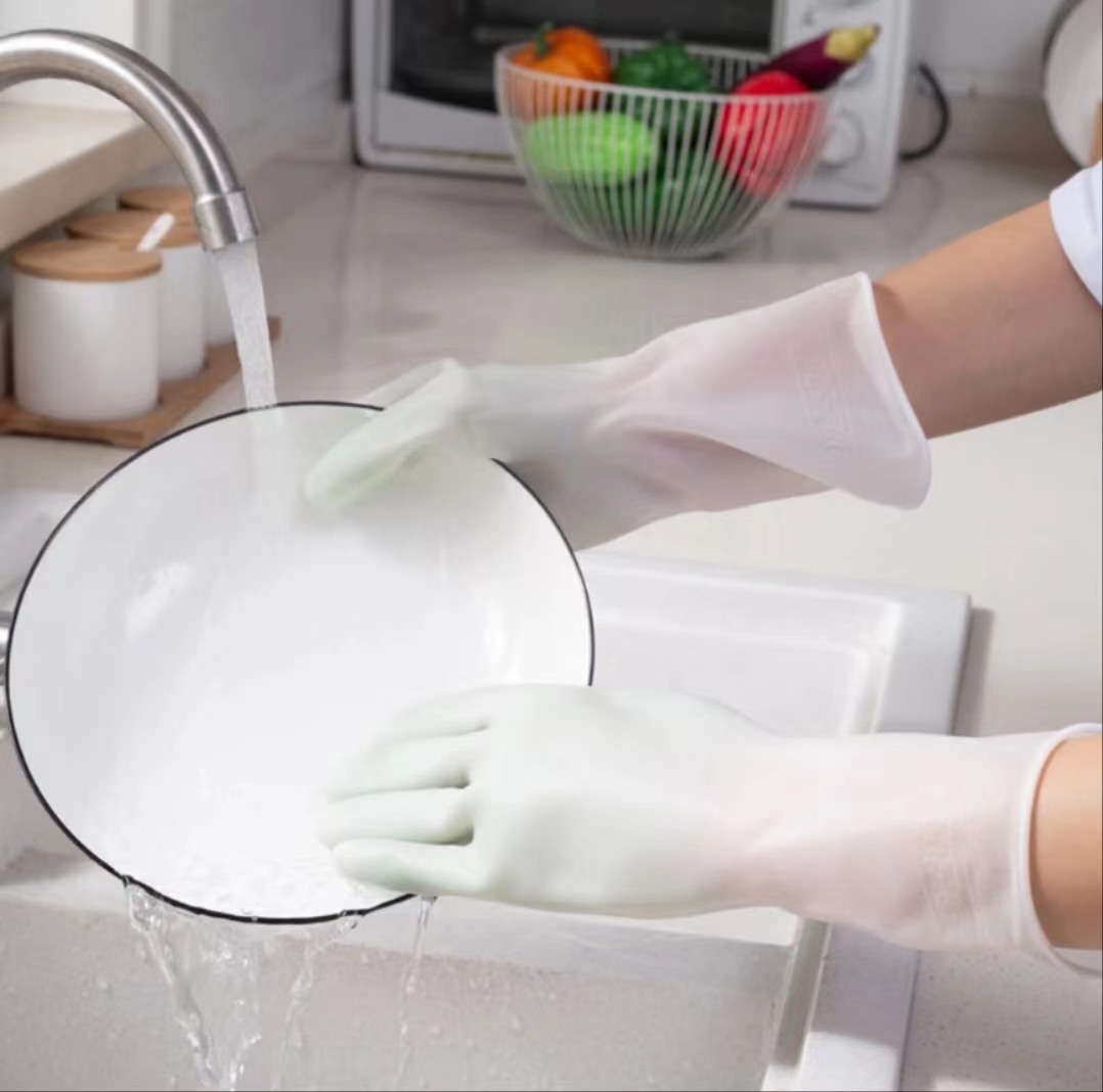 【橡胶手套2双  颜色随机发   有问题联系客服免费补发】设计耐磨