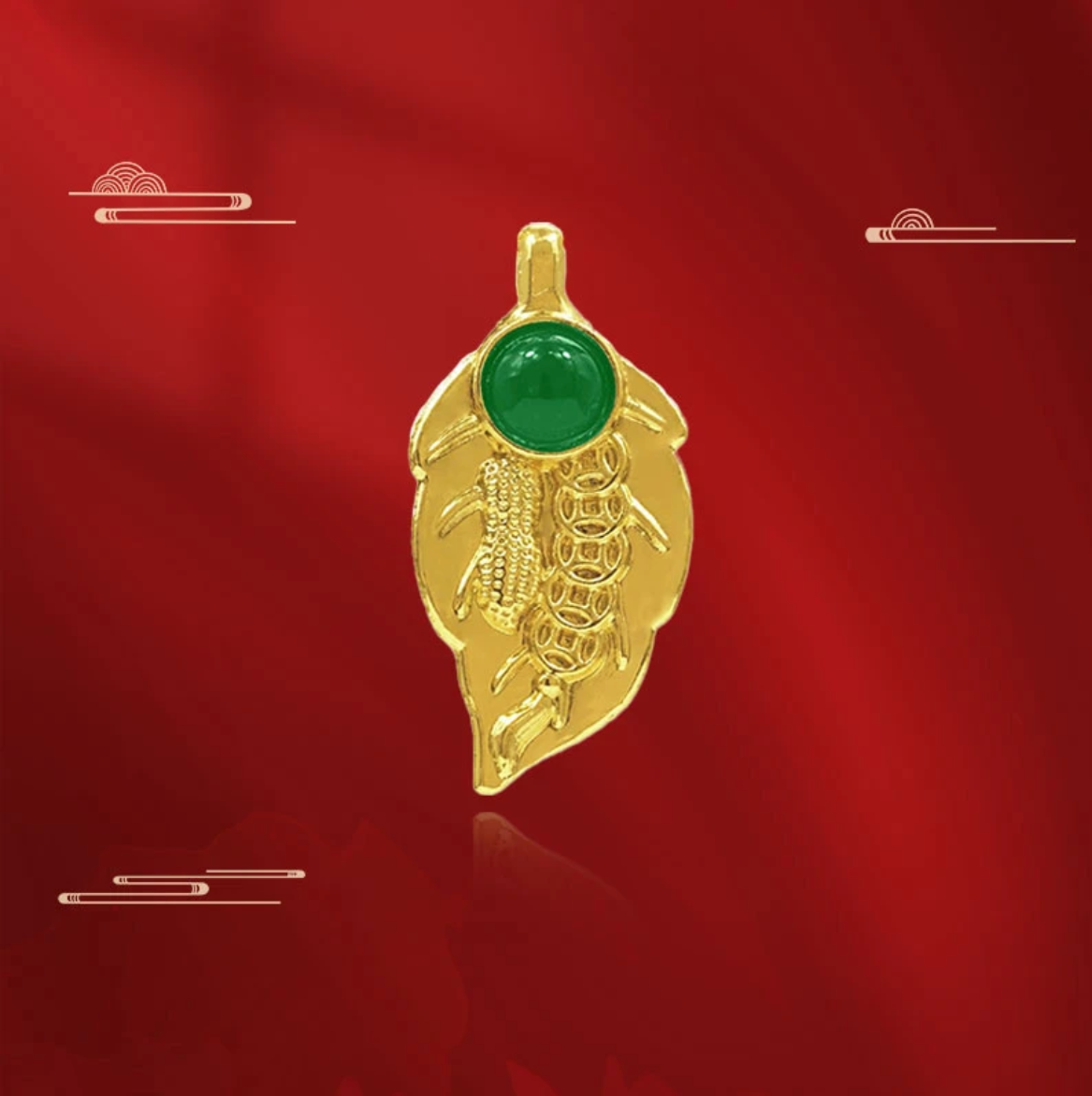 精选金枝玉叶吊坠（嘉诚精选）