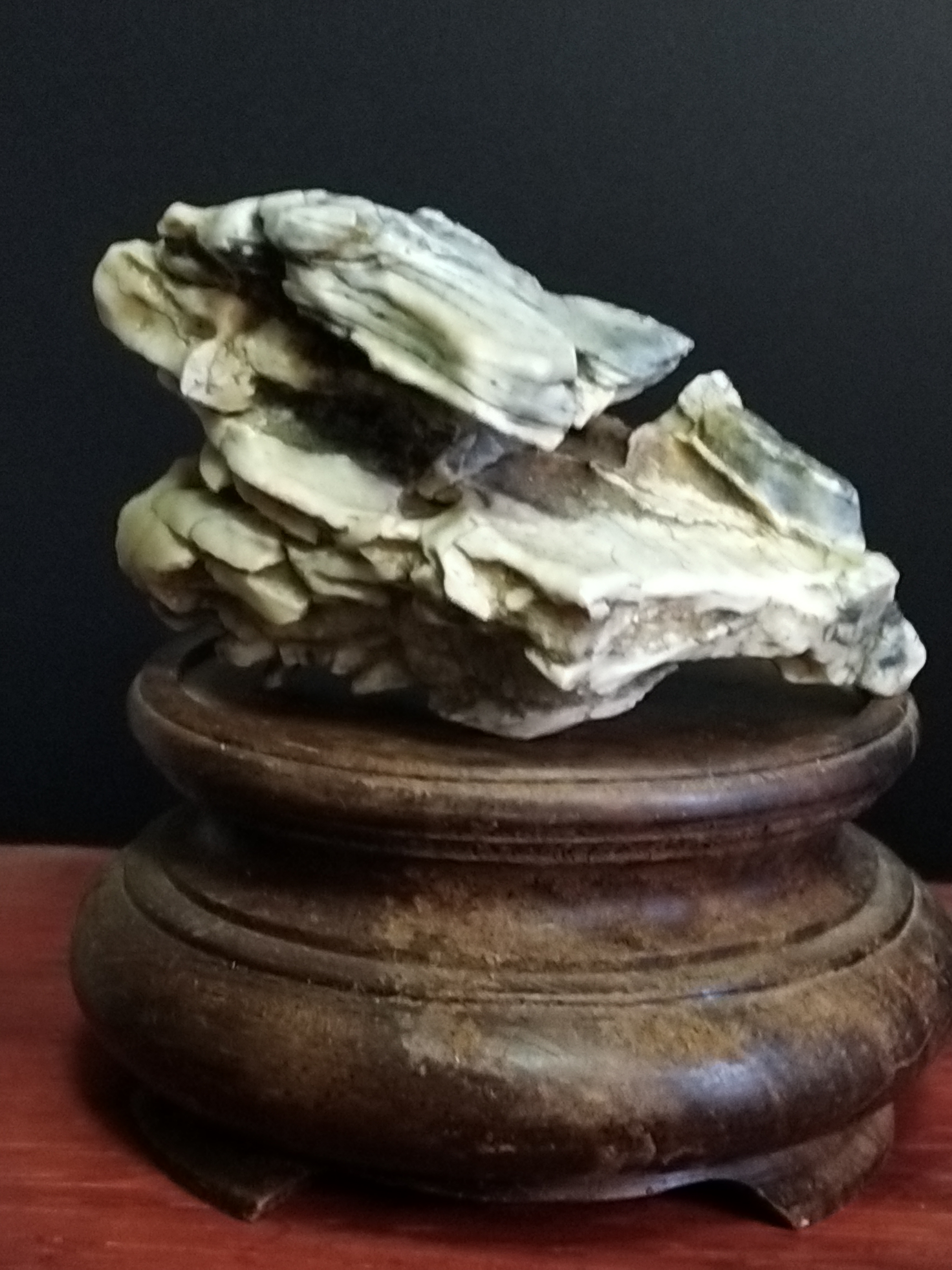 内蒙古沙漠风凌石