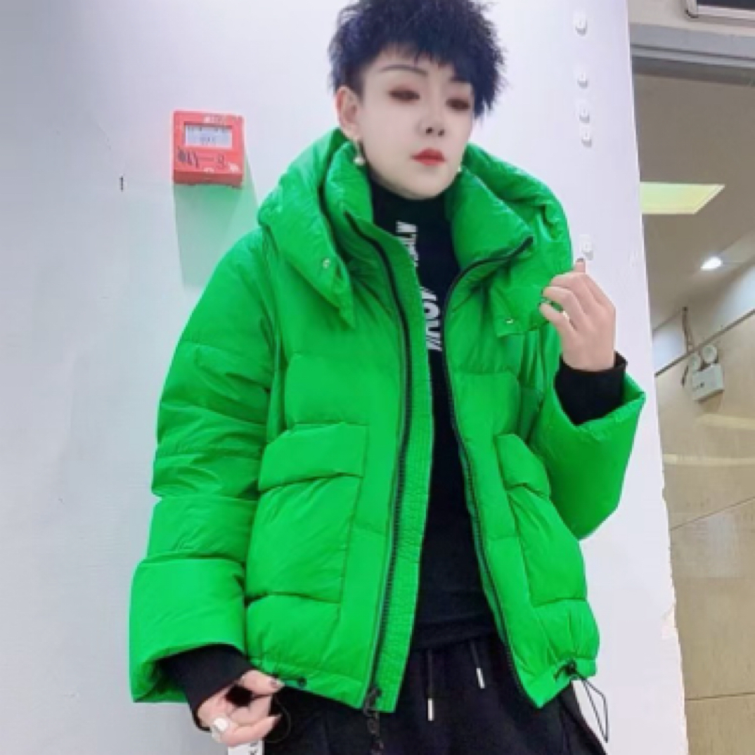 新款潮牌洋气风白鸭绒 字母羽绒服322