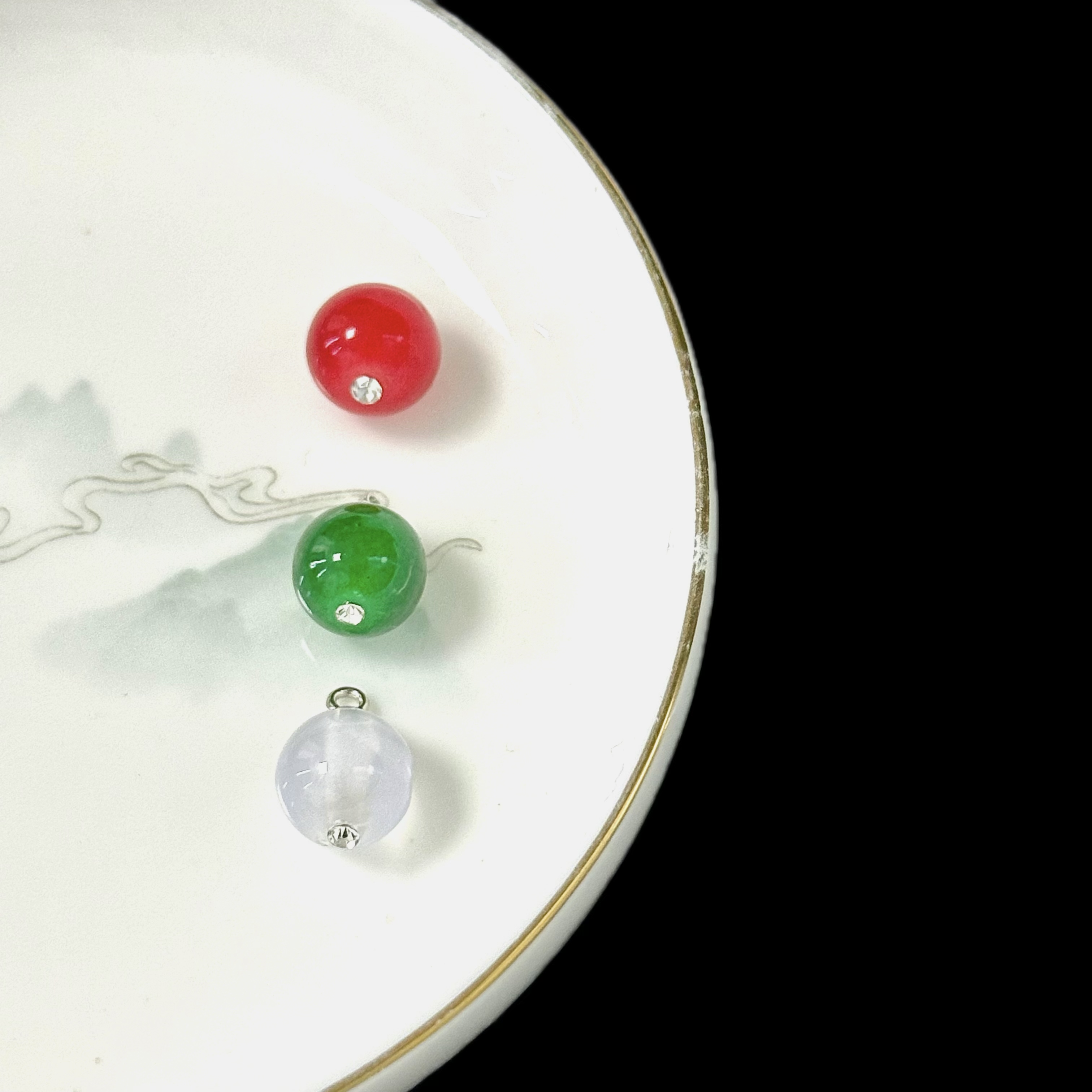 【镶钻圆扣】新中式旗袍扣子国风圆形纽扣唐装配饰汉服装饰扣配件