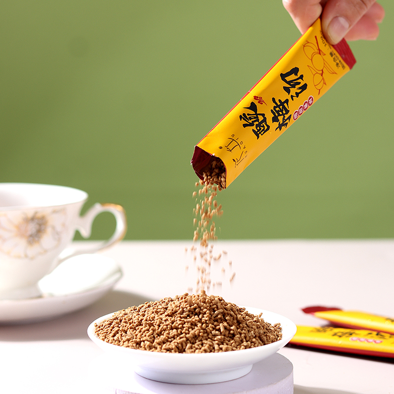 花丘酸梅汤夏日正宗酸梅晶冲饮独立包装桂花汁乌梅粉100条/30条 图片 4