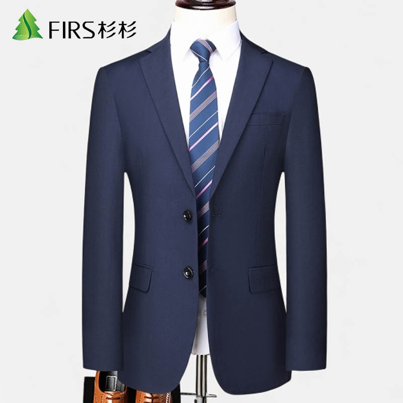 FIRS/杉杉2026春款男装商务修身西装新款西装外套高级感休闲西装商品图