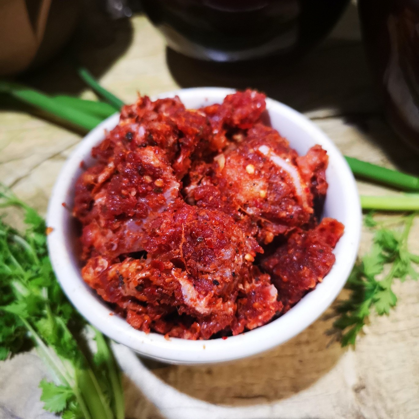 普洱特产爆款农家骨头参腊参煮杂菜米线等营养丰富