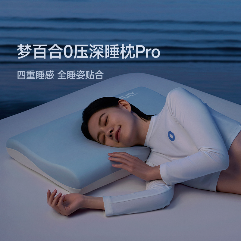【酒店零压房】梦百合0压深睡枕Pro双芯记忆绵慢回弹护颈记忆枕商品图