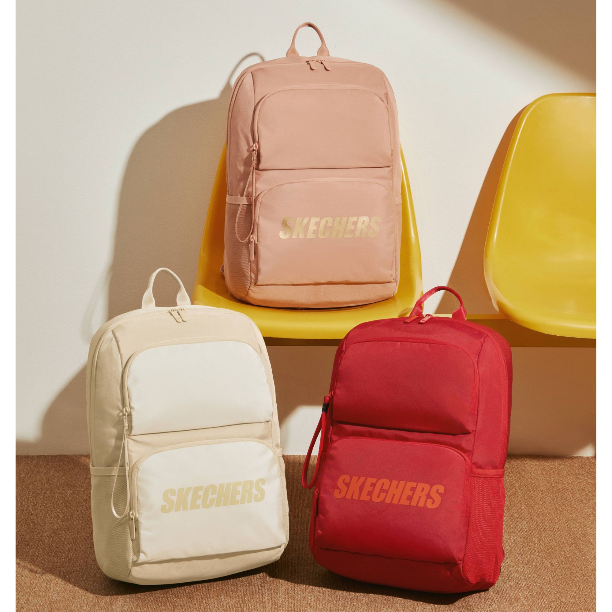 【开学福利】斯凯奇学生时尚书包舒适轻便旅行百搭双肩背包L320U196