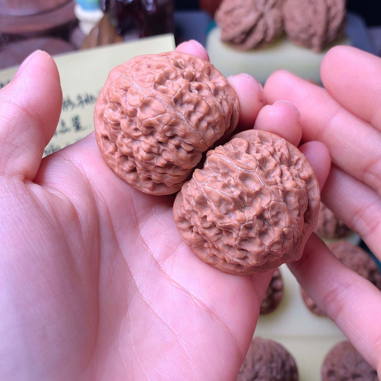 【闪购商品】文玩核桃把件这****冷