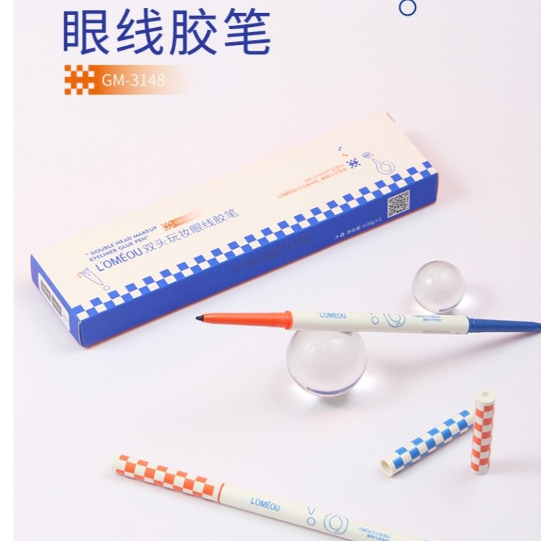 笔匠双头玩妆眼线胶笔