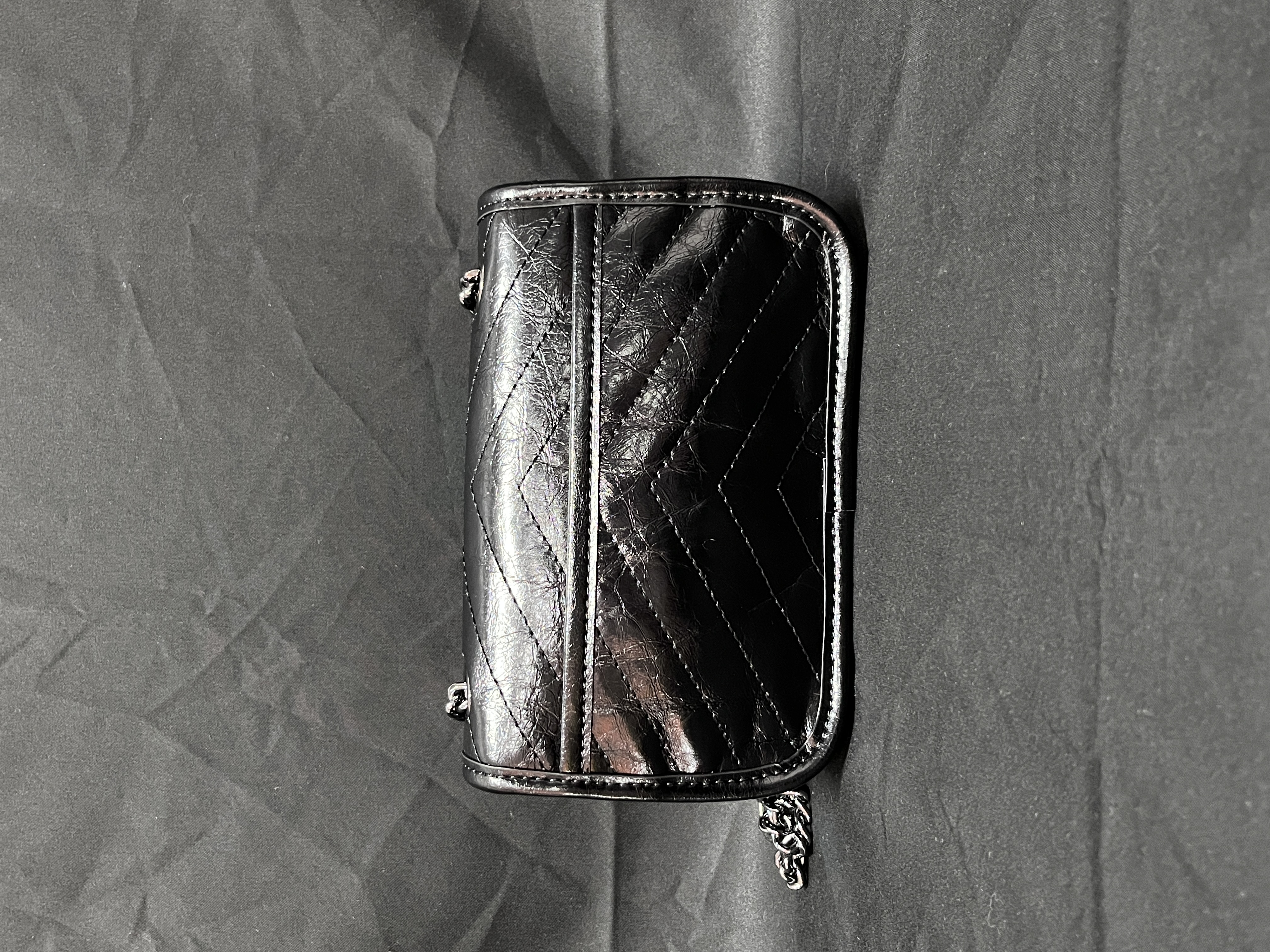 LQ-WITH-QUEEN真皮女包油蜡皮10248黑色-迷你