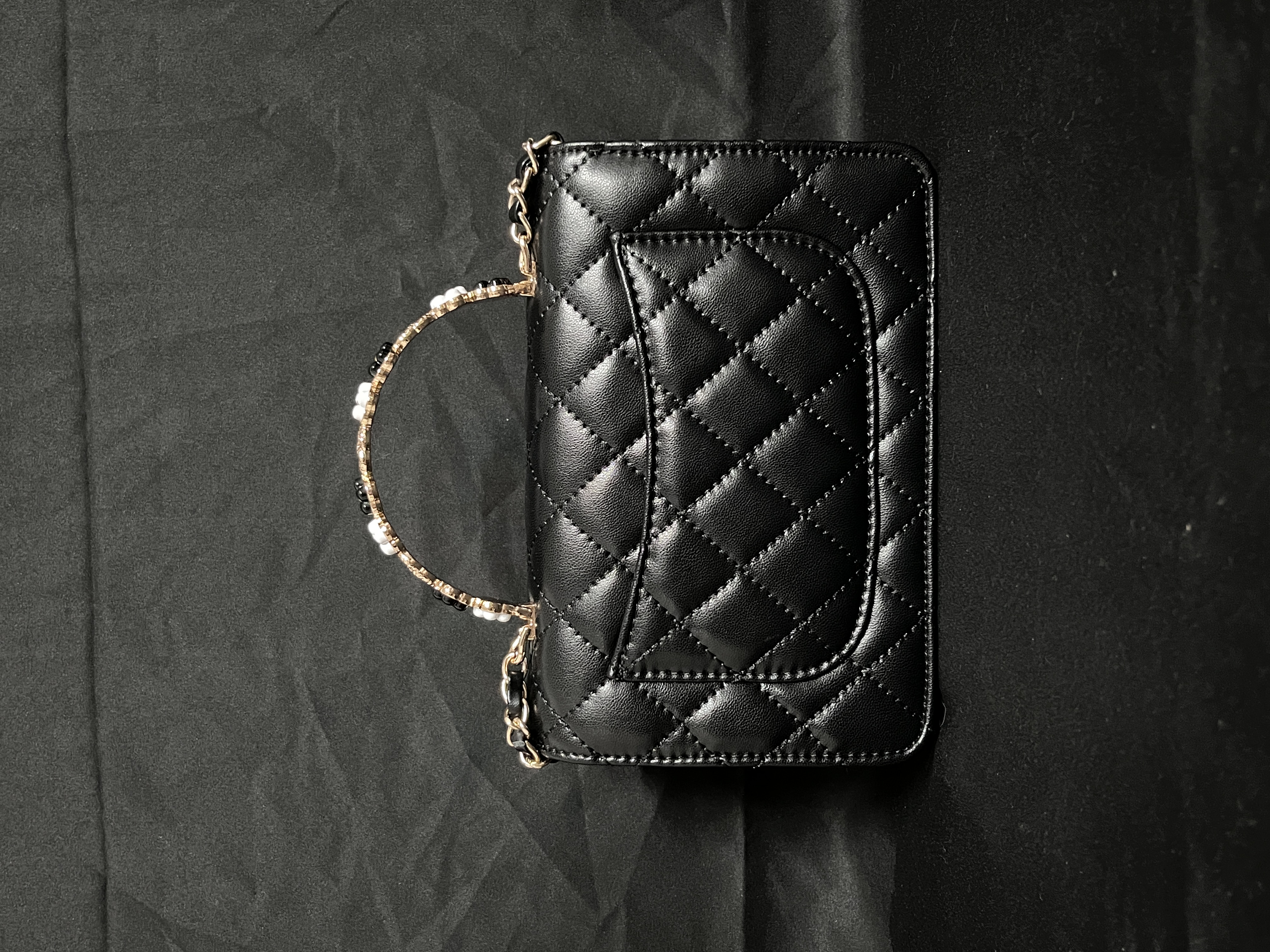 LQ-WITH-QUEEN真皮女包10688黑色