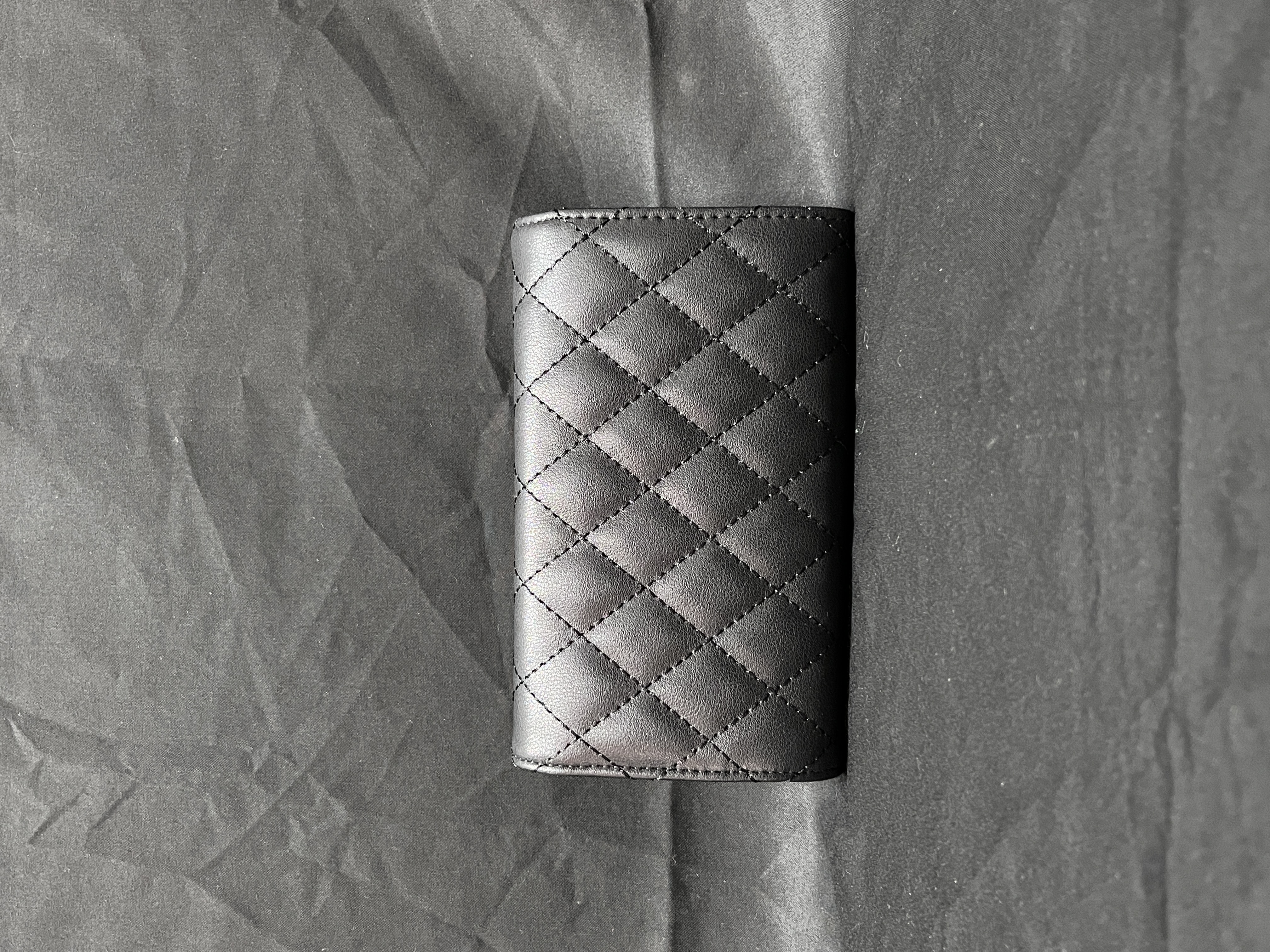 LQ-WITH-QUEEN真皮女包小钱包黑色17.5