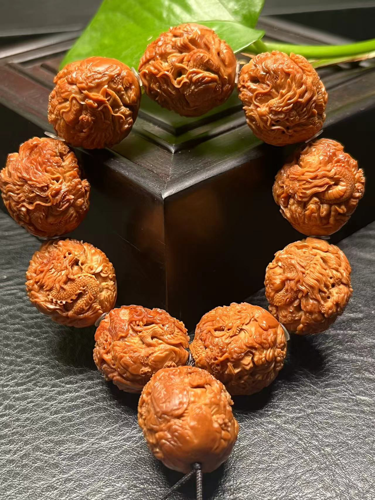 作品龙行天下2.3老树老料大满工带镂空雕名师周永方本工做工精细