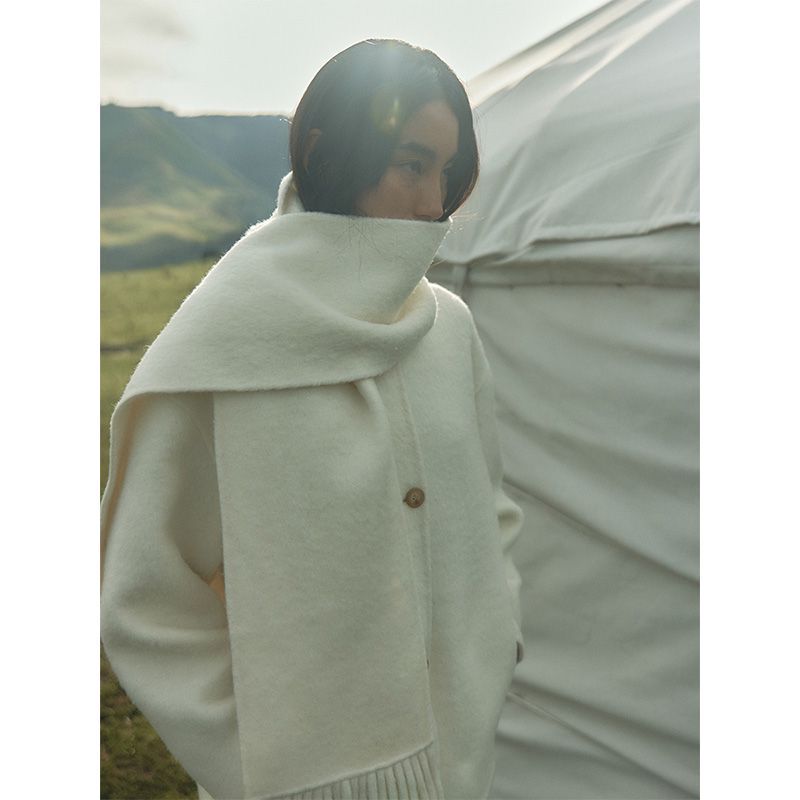 《11月11号上新款》韩系气质手工毛呢外套 13605