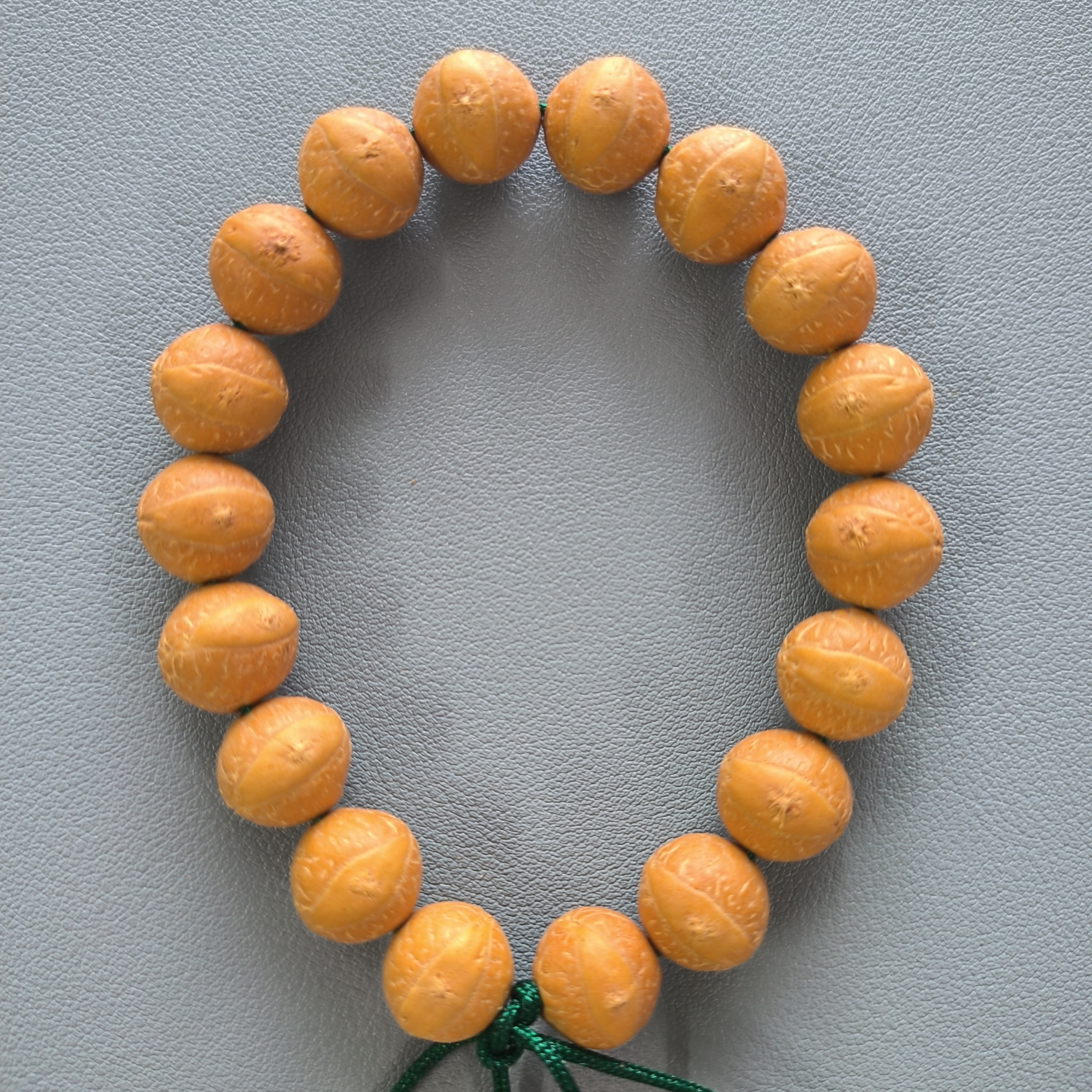 【WF13504】24年新籽13.5-13.99mm尼泊尔凤眼菩提手串18颗文玩手串