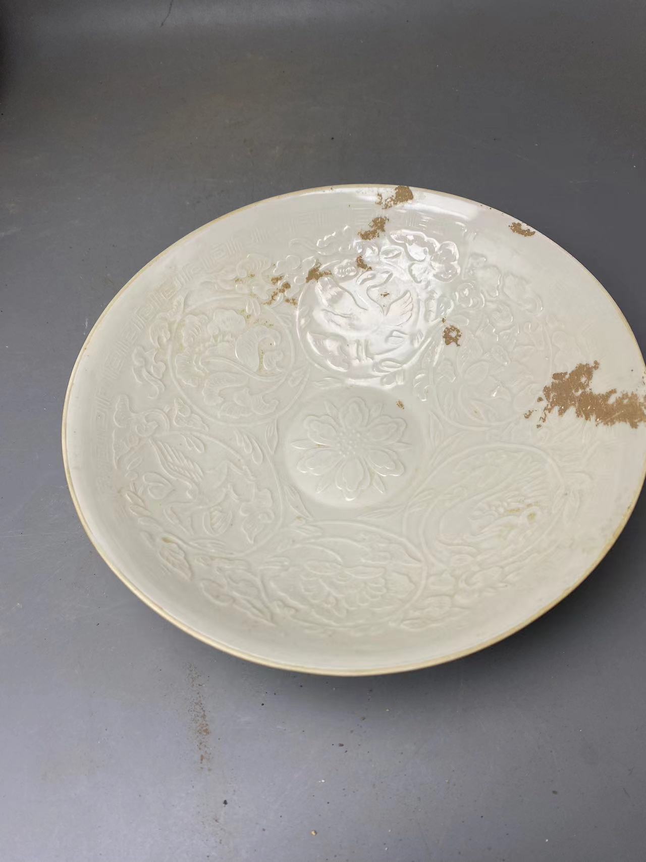 定窑印花官字款大碗