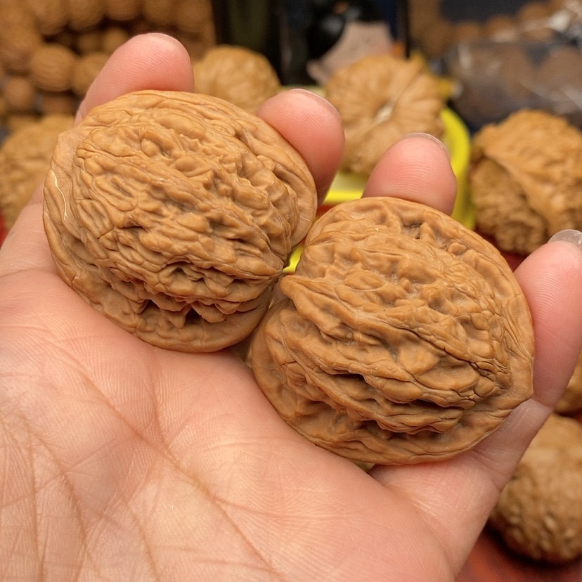 【闪购商品】文玩核桃把件39麦虎（全品）