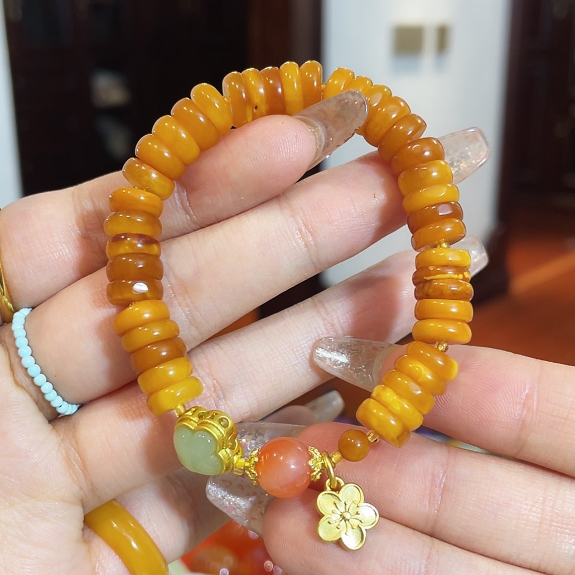 【闪购商品】蜜蜡手链未镶嵌