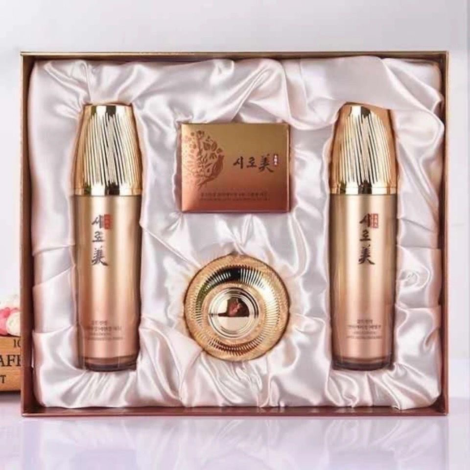 人参抗老喜露美黄金人参补水修颜套装喜露美雪肌保湿舒缓养肤