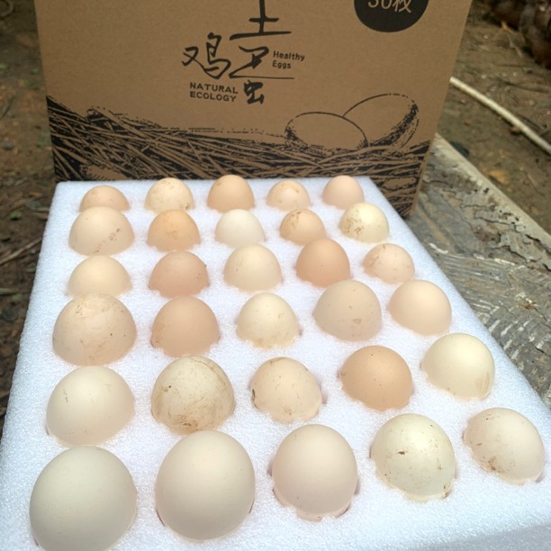 【阿玲妹】山林散放养土鸡蛋（收到货请放冰箱保鲜）30只一箱