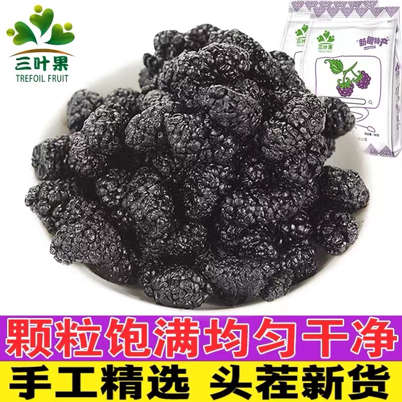 新疆吐鲁番新货桑葚干自然晾晒干净无沙特产免洗