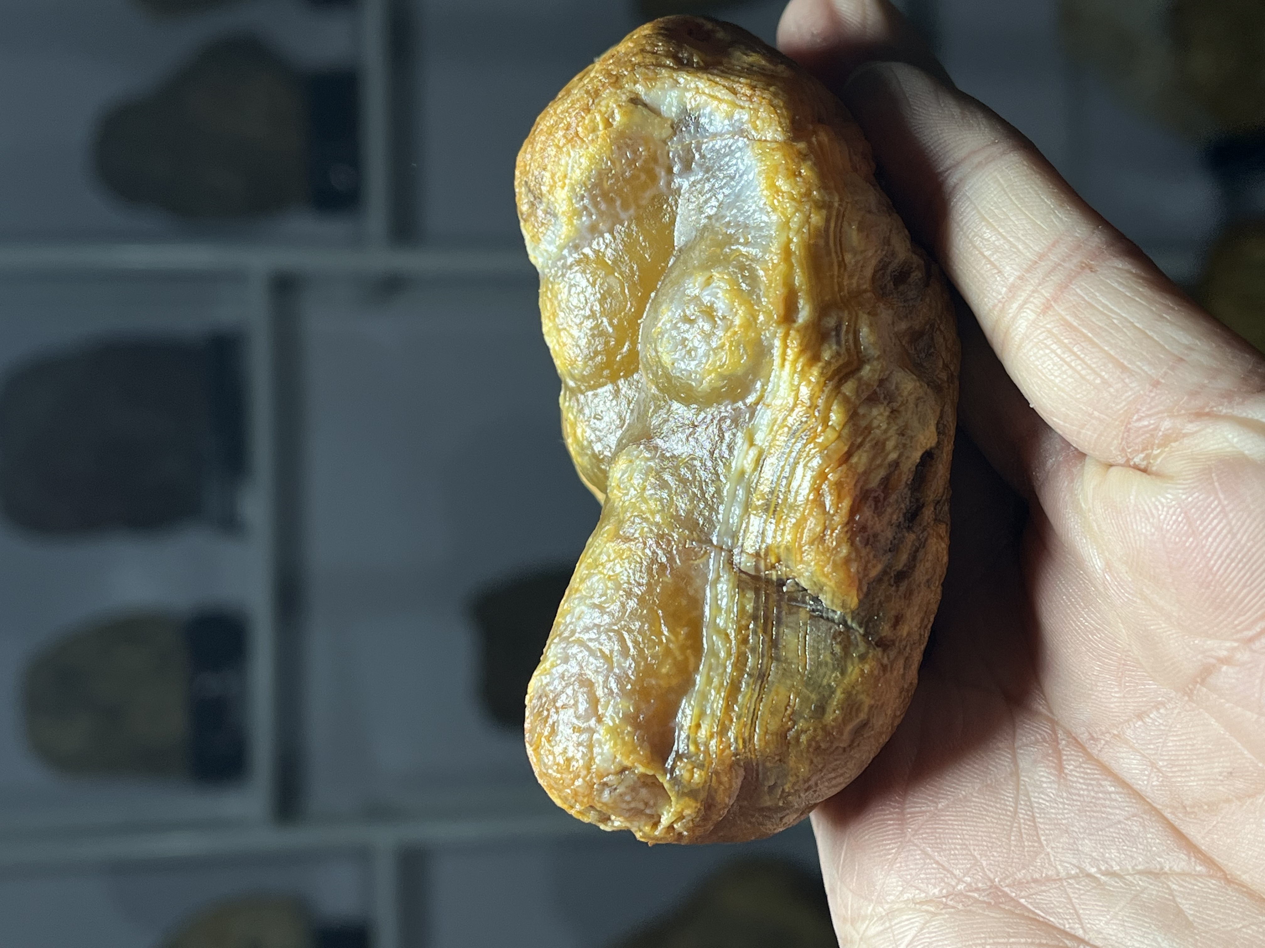 阿拉善戈壁奇石摆件