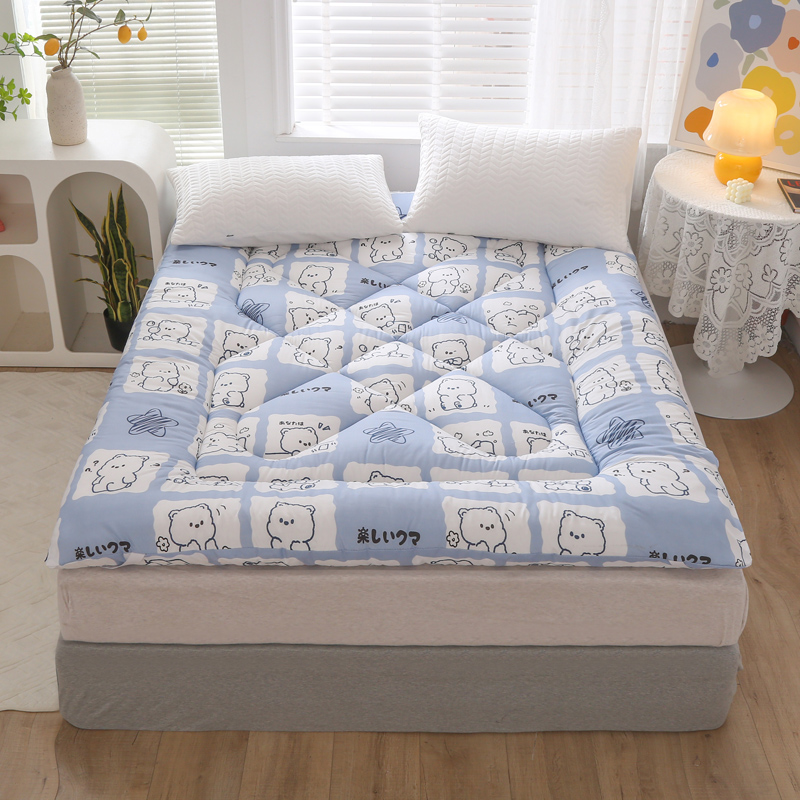 学生床垫家用加厚榻榻米单人上下铺可折叠学生宿舍地铺