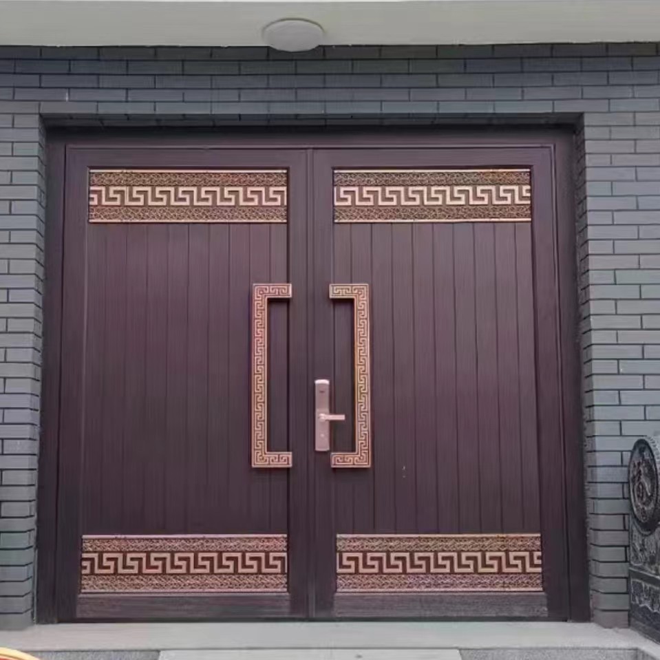 铝合金庭院门进户门过道大门别墅大门简约工厂定制