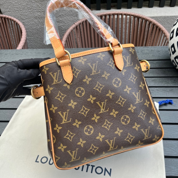 95新 LouisVuitton/路易威登 小号中号南瓜手提包植糅内里换新