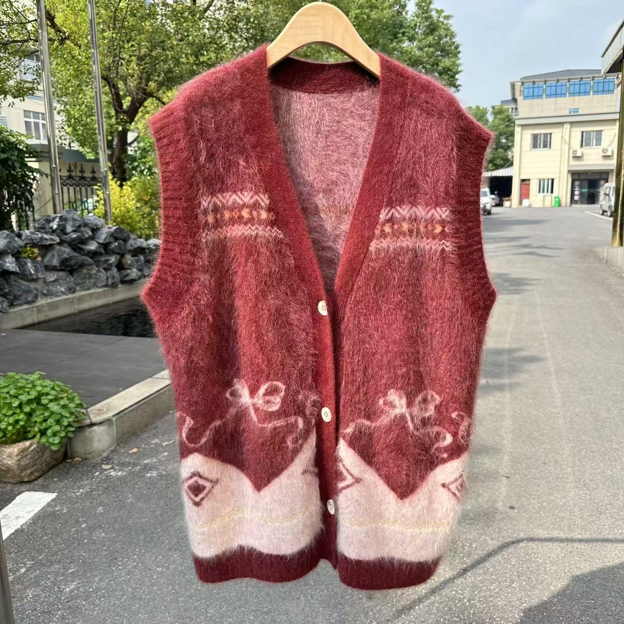 【爱丁堡日记】100%山羊绒小香风气质网红针织时尚羊绒衫ZY241238