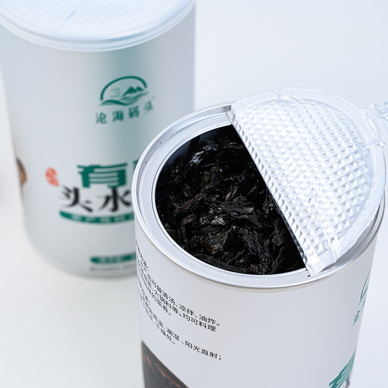 【2罐】沧海码头有机紫菜干净无沙原产地营养品质罐装头水紫菜 图片 4