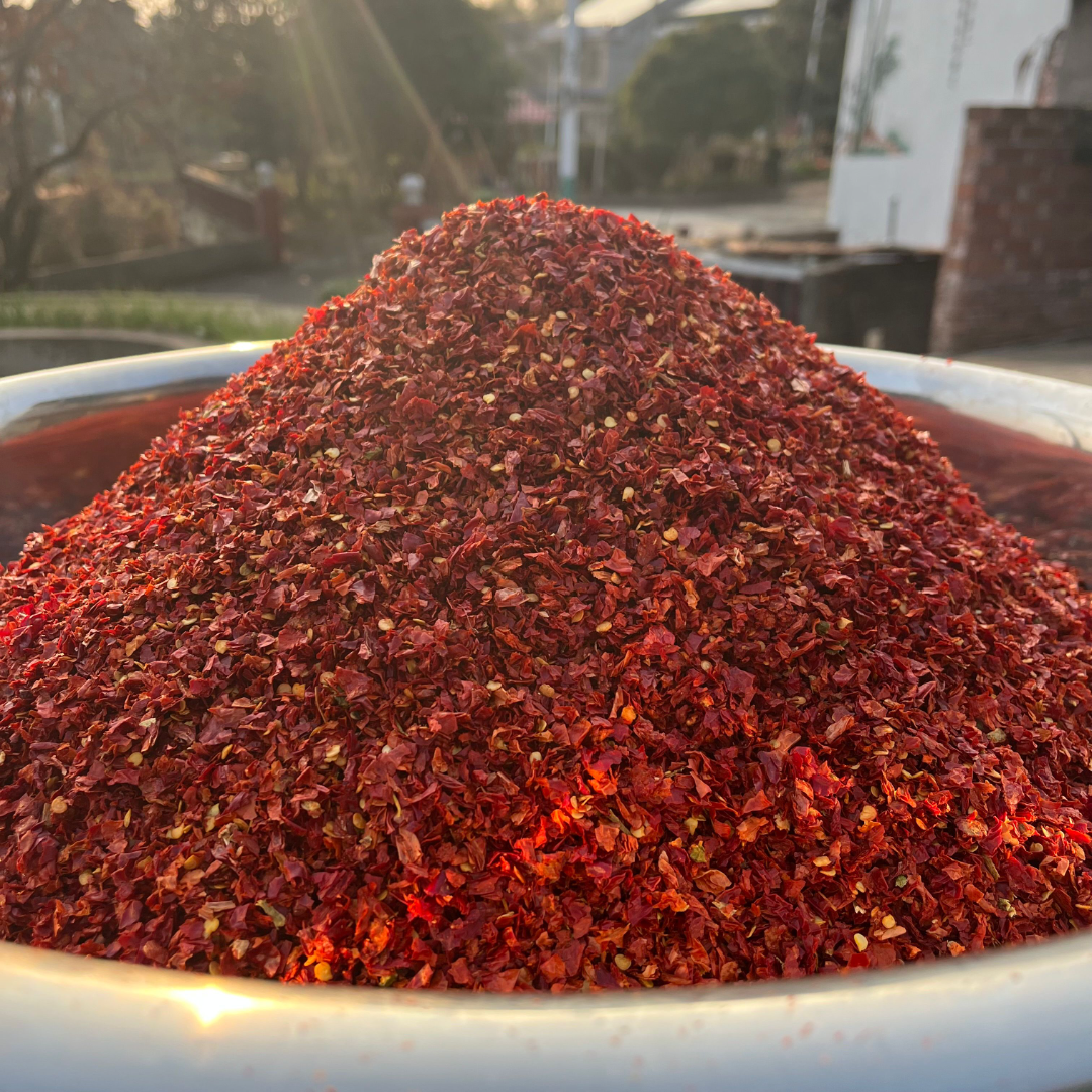 湖南攸县本地农家微辣辣椒粉100克