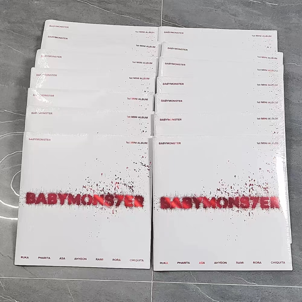 现货包邮 宝怪专辑 BABYMONSTER BABYMONS7ER 官版正版周边小卡