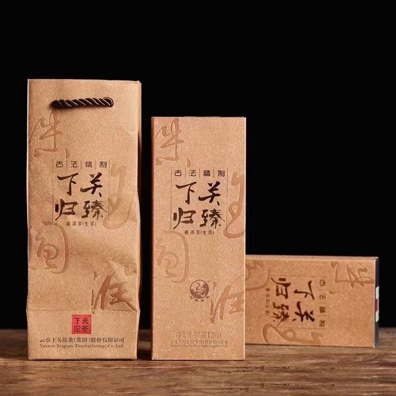 下关沱茶 下关2018年归臻龙珠 生茶 96克/条